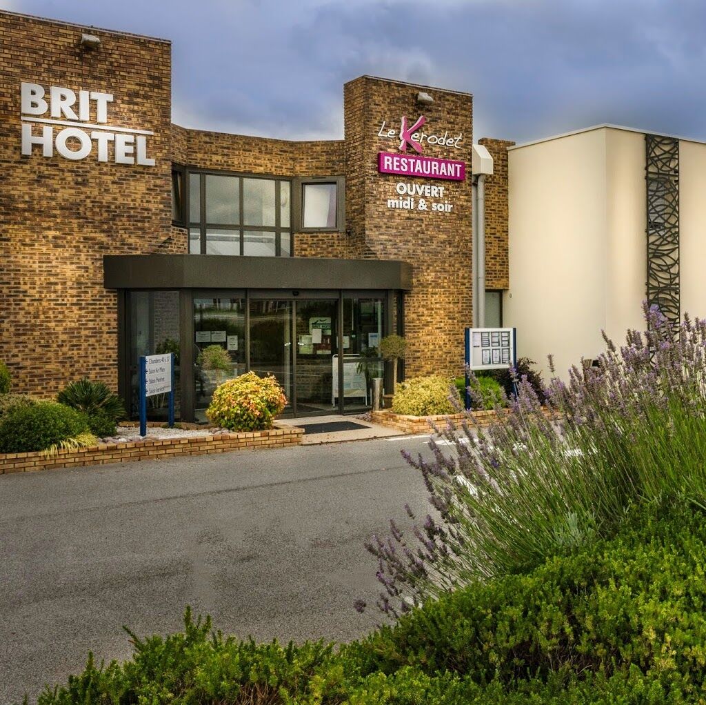 Brit Hotel Quimper Nord Ergue-Gaberic Bagian luar foto